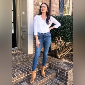 AG Adriano Goldschmied The Charlie High Rise Skinny Ankle Jeans